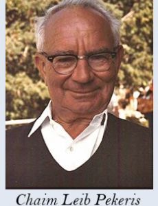 Chaim L. Pekeris