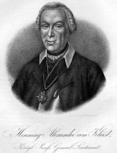 Henning Alexander von Kleist (1707–1784)
