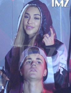 Justin Bieber and Chantel Jeffries