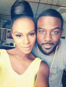 Lance Gross and Tika Sumpter
