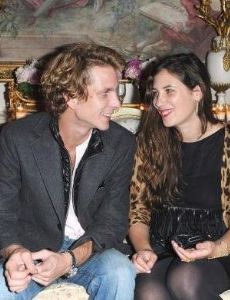 Andrea Casiraghi and Tatiana Santo domingo