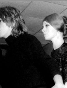 David Bowie and Hermione Farthingale