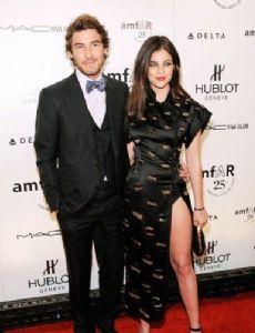 Julia Restoin Roitfeld and Robert Konjic