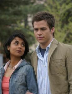 Chris Pine and Anjali Jay