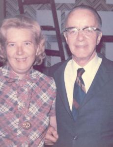 Victor Kugler and Lucie Van Langen
