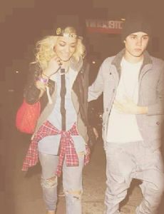 Justin Bieber and Rita Ora