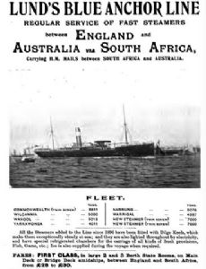 Blue Anchor Line