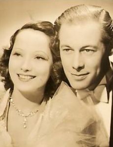 Merle Oberon and Rex Harrison