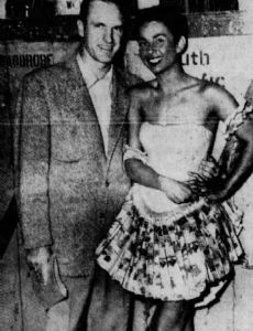 Jeanne Bal and Ross Bowman