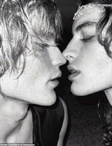 Jordan Barrett and Fernando Casablancas