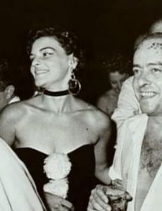 Vinicius de Moraes and Lila Bôscoli