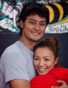 Yu Darvish and Seiko Yamamoto