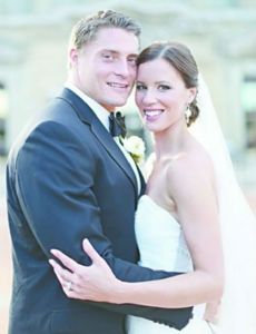 Paul Posluszny and Elizabeth Sarah Johnson