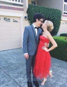 Joey Bragg and Audrey Whitby