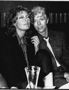 David Bowie and Susan Sarandon