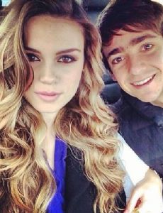 Esteban Gutiérrez and Paola Ruiz
