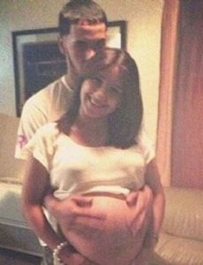 Anuel AA and Astrid Cuevas