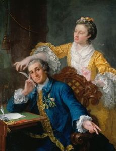 David Garrick and Eva Marie Veigel