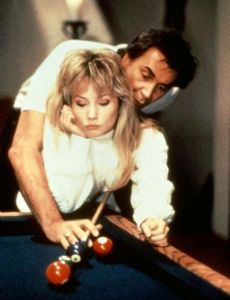 Rebecca De Mornay and Frank Langella