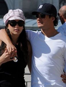 Alexandre Pato and Debora Lyra