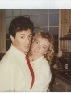 Sylvester Stallone and Pamela Behan