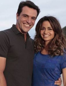 Nanda Costa and Rodrigo Lombardi