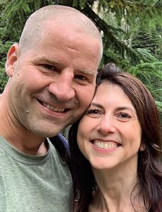 Dan Jewett and Mackenzie Bezos