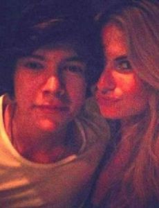 Harry Styles and Emma Ostilly
