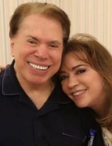 Iris Abravanel and Sílvio Santos