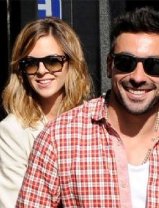 Ezequiel Lavezzi and Yanina Screpante