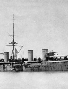 Russian cruiser Zhemchug