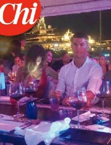 Cristiano Ronaldo and Cristina Buccino