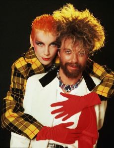 David A. Stewart and Annie Lennox
