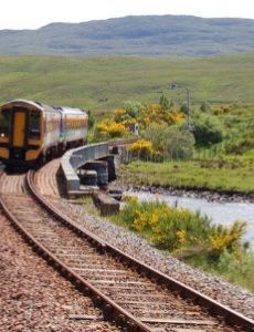 Single-track railway