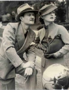 Gregg Toland and Helene Barclay