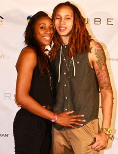 Glory Johnson and Brittney Griner