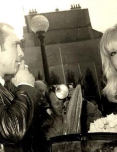 Mylene Demongeot and Marc Simenon