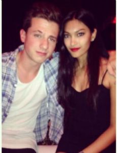 Pritika Swarup and Charlie Puth