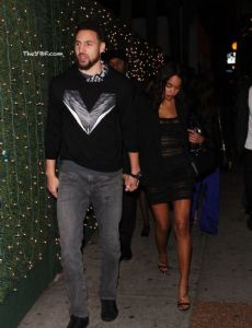 Klay Thompson and Laura Harrier