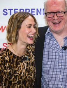 Sarah Paulson and Tracy Letts