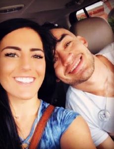 Miguel Ángel Olivo and Tessa Blanchard
