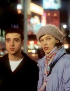 Milla Jovovich and David Krumholtz