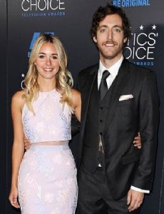 Thomas Middleditch and Mollie Gates