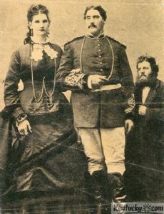 Anna Haining Bates and Martin Van Buren Bates