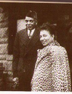 Etta Moten and Claude Barnett