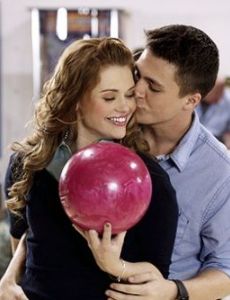 Holland Roden and Colton Haynes