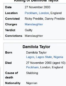 Death of Damilola Taylor