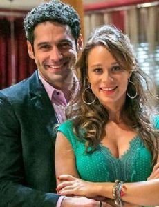 Mariana Ximenes and João Baldasserini