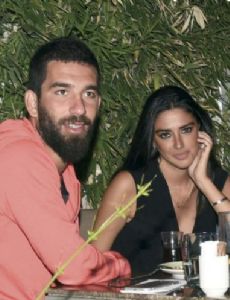 Arda Turan and Aslihan Dogan