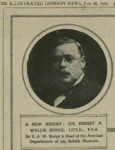 E. A. Wallis Budge